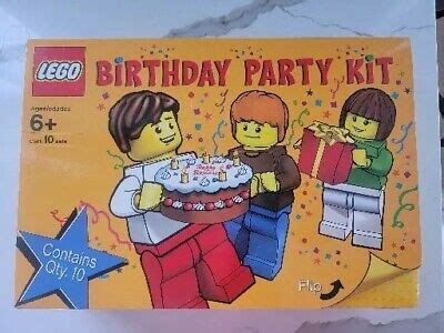 Lego Birthday Party Kit New Complete Set For Open Package