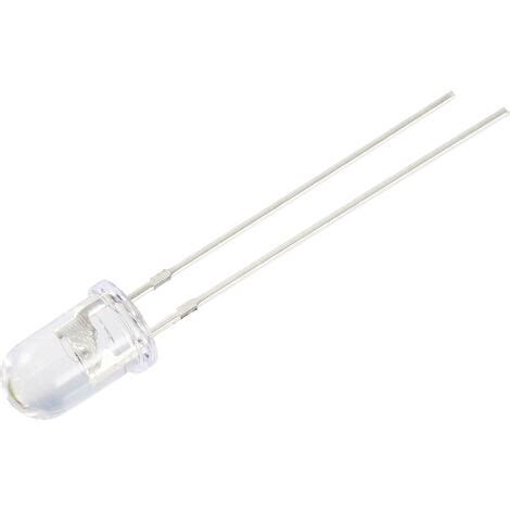 Tru Components Led Bedrahtet Rot Rund Mm Mcd Ma V