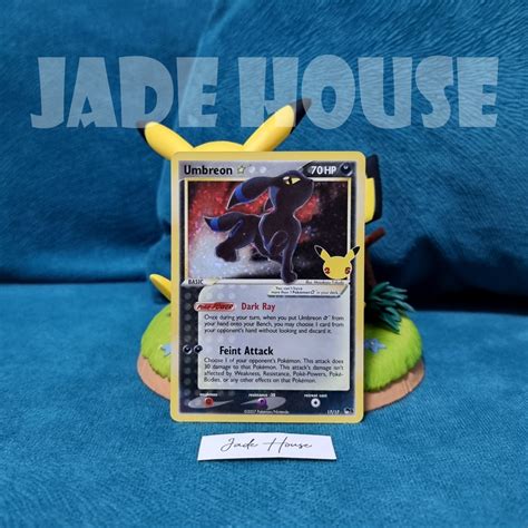 Jual Umbreon 17 17 25th Anniversary Kartu Pokemon TCG English