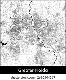 noida city map royalty  images stock  pictures