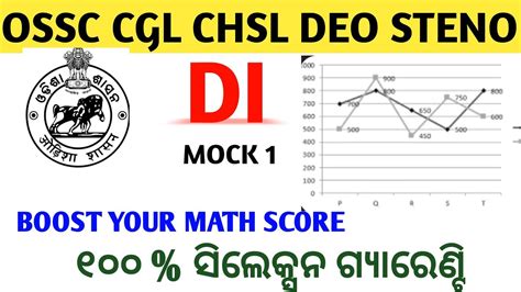 DI Data Interpretation Ossc Cgl Di Math Di Class DI Class Ossc