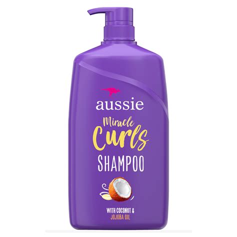 Aussie Miracle Curls Shampoo With Coconut Jojoba Oil Foe All Hair