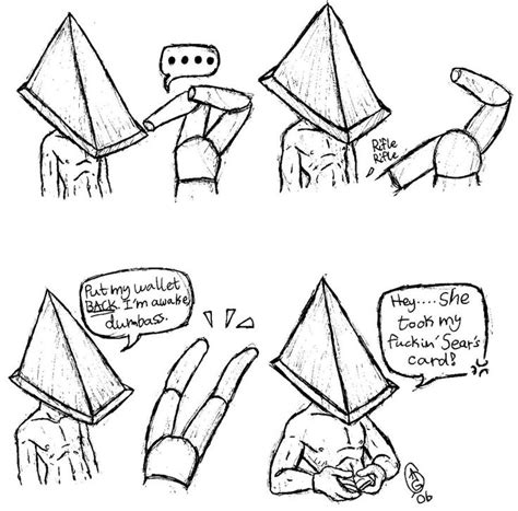 Pyramid head silent hill | Funny memes, Humor, Funny pictures