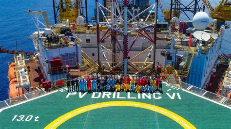 Pv Drilling Vi S Breakthrough At Bokor Drilling Platform Echo Offshore Malaysia Pv Drilling