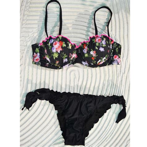 Donna Sexy Fantasia Pushup Swimwear Bikini Da Mare Donna Costumi Violetta MaluShoes