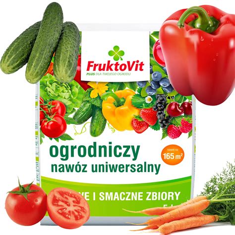 NAWÓZ UNIWERSALNY FRUKTOVIT PLUS KWIATY KRZEWY DRZEWA OWOCE WARZYWA 5