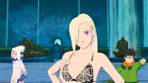 Naruto Ultimate Ninja Storm 3 Full Burst Spider Web Swimsuit Ino Mod