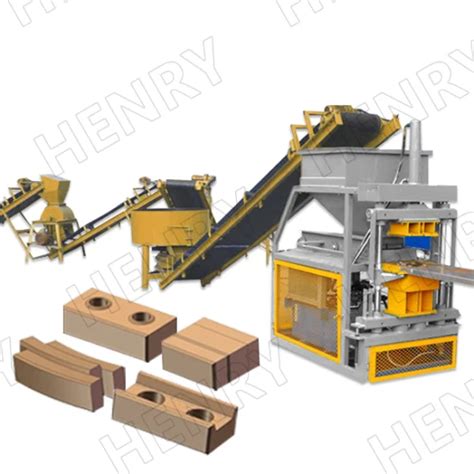 Hr Siemens Motor Compressed Earth Block Making Machine Soil