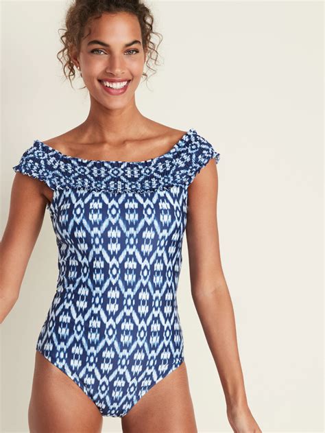 Off The Shoulder Swimsuit Old Navy Off The Shoulder Swimsuit