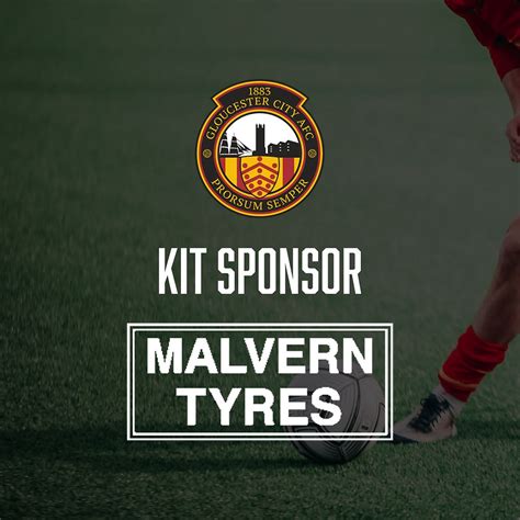 Match made in heaven: Malvern tyres join the GCAFC family.