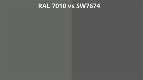 Ral 7010 Vs Sw7674 Ral Colour Chart Uk