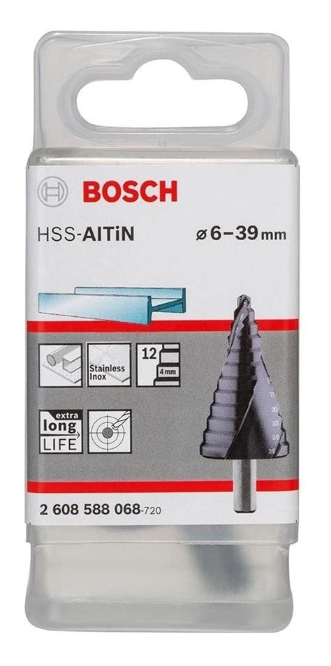 Broca Escalonada Bosch Hss altin 6 39mm Maquifer Frete grátis