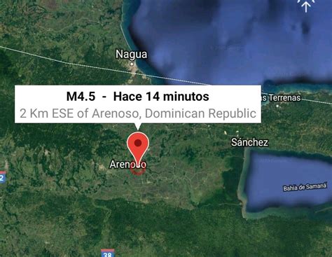 Temblor De Tierra Se Registra En República Dominicana ¿lo Sintió