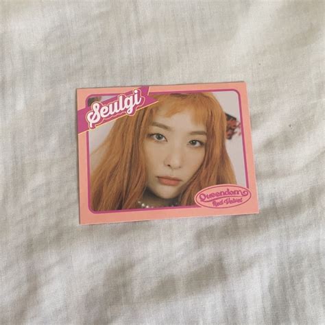 ONHAND RED VELVET Queendom Case Version Seulgi Special Card From