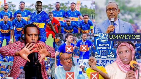 UMWEYO MURI RAYON SPORTS ABAKINNYI 8 BARIRUKANWE RITAYADI YARIYE