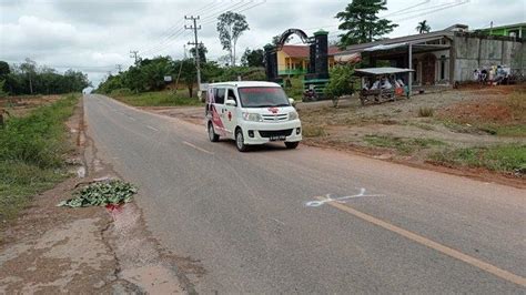 Kecelakaan Di Muratara Anak Tewas Bapak Selamat Korban Ditabrak Mobil