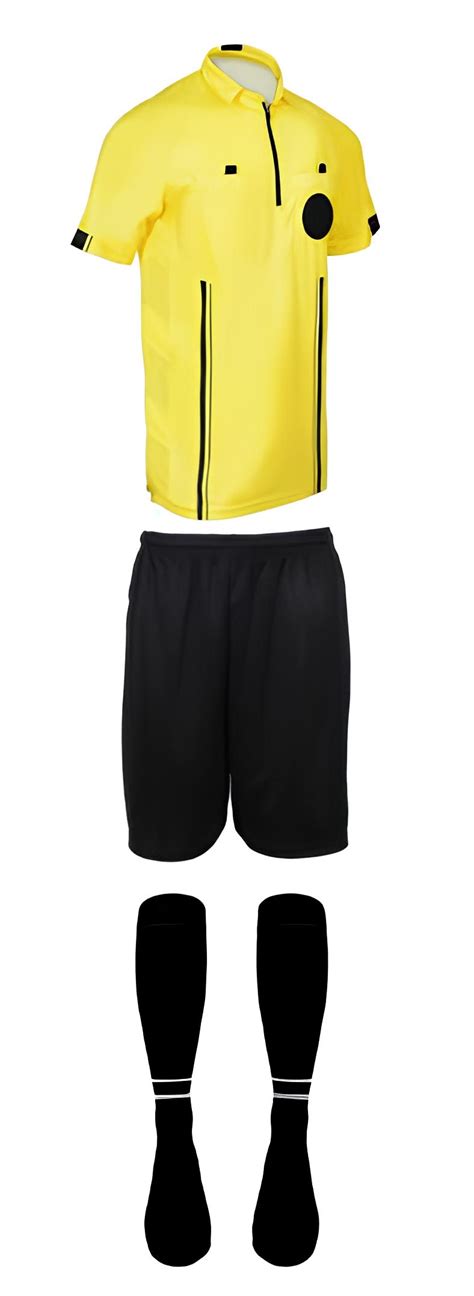 3 Pc Soccer Referee Uniform Soccer Referee Attire Soccer Ref Kit