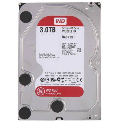 Ecommerce platform - WD Red WD30EFRX 3TB 7200RPM 3.5" SATA 6Gb/s Hard Dr...