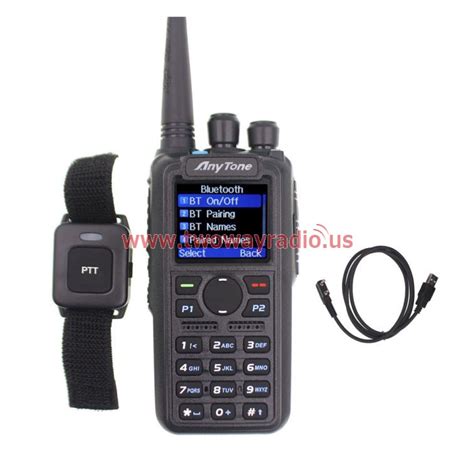 Anytone At D Uv Plus Dmr Gps Aprs Uhf Vhf Dual Band Bluetooth Digital