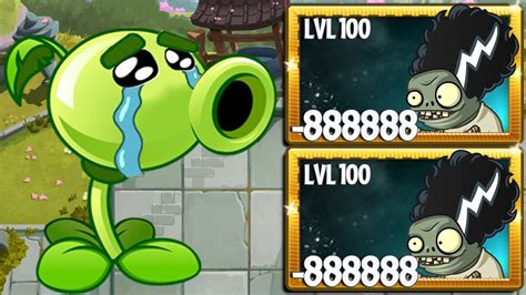 Pvz 2 Challenge All Plants Level 100 Vs Super Halloween Imp Zombie 1 Million Hp Youtube