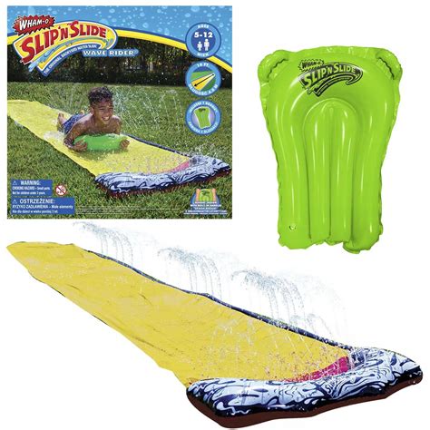 WHAMO ŚLIZG WODNY Slip N Slide Classic Wave Rider i POMPOWANY ŚLIZGACZ