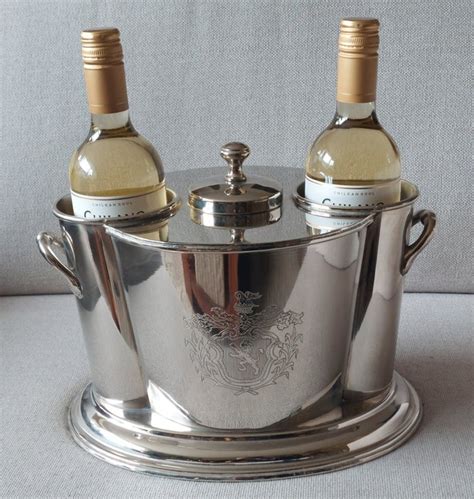 Double Wine Cooler Silver Plated Catawiki