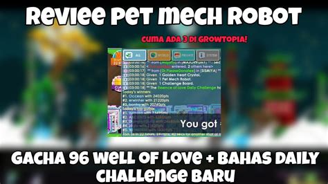 Gacha Well Of Love Review Pet Yang Cuma Ada Di Growtopia Review