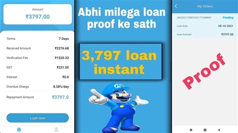 Abhi Milega Loan Proof Ke Sath 3 797 Loan Instant Approval Without