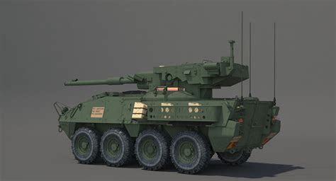 M1128 MGS Tank Destroyer 3D - TurboSquid 2174405