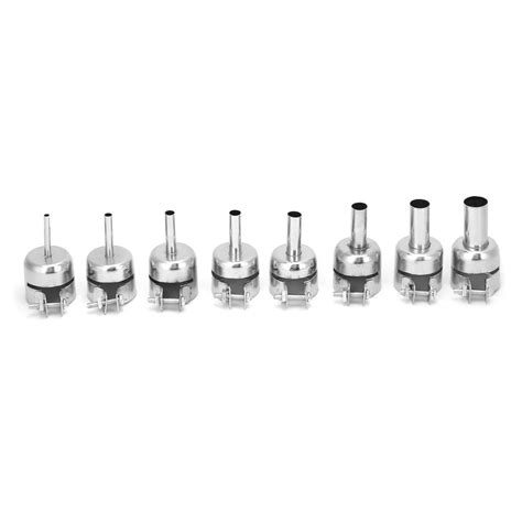 Hot Air Nozzle Heat Guns Nozzles Rustproof Stainless Steel Firm Locking For Replacement