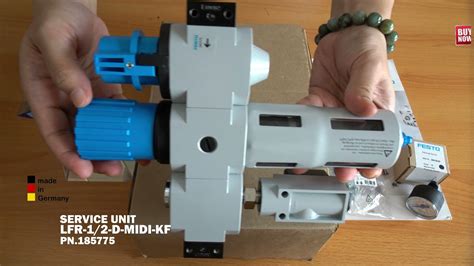 Festo Service Unit Lfr D Midi Kf Pn Youtube