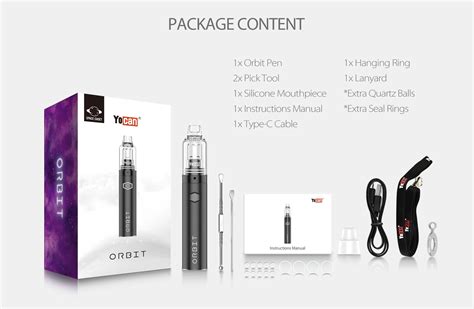 Yocan Orbit Vape Pen With Quartz Balls Coil Yocan® Official