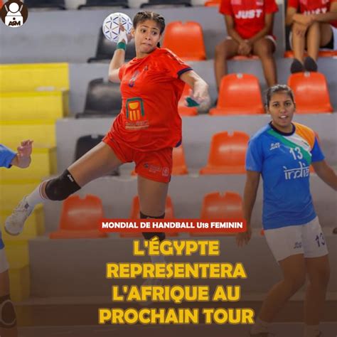 Mondial de Handball U18 Féminin l Égypte représentera l Afrique au