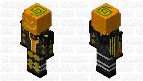 Jack O'Lantern man Minecraft Skin