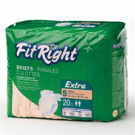 Fitright Adult Extra Briefs Bh Medwear