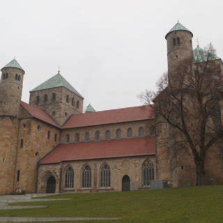 Hildesheim St Michael S Plan And Longitudinal Section Of The Church