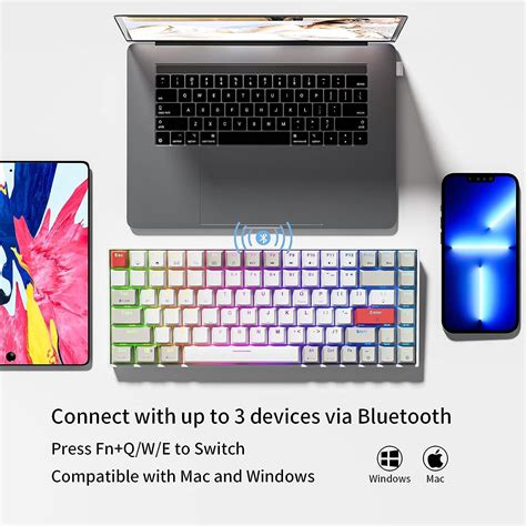 Newmen GM Percent Keyboard Wireless Bluetooth G Wired Compact Keys Hot Swappable