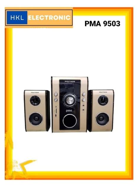 Speaker Polytron Multimedia Bluetooth Pma Lazada Indonesia