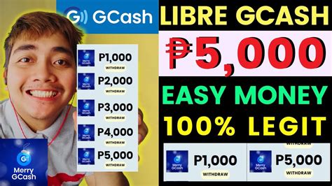 LIBRE P5 000 GCASH MONEY IN THIS NEW APP FREE GCASH P1000 Week