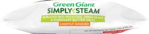 Green Giant Simply Steam Lightly Sauced Roasted Red Potatoes Green