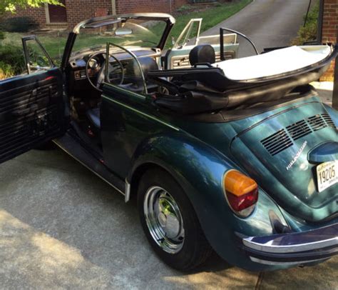 Vw Beetle Convertable Karmann Edition Fuel Injection For Sale