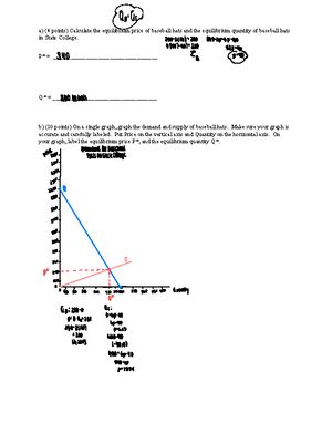 Econ 102 Midterm 2 Review Includes Chapters 7 8 9 10 11 13