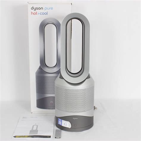 美品Dyson Pure Hot Cool HP00ISN 空気清浄機能付ファンヒーター 扇風機 アイアン シルバー ピュア ホットアンドクール ダイソン 本体 メルカリ