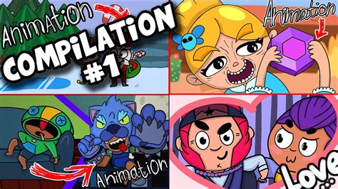 Brawl Stars Best Animation Compilation Parody Youtube