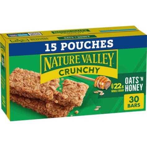 Nature Valley Whole Grain Oats N Honey Crunchy Granola Bars Bulk Lunch