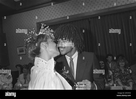 Marriage Ruud Gullit With Yvonne De Vries 30 August 1984 Marriages