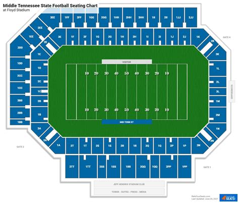 K State Football Stadium Seating Chart