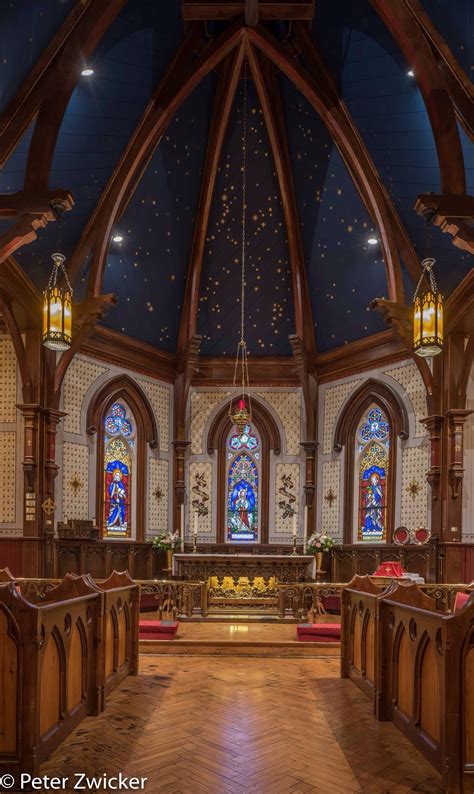 Interior Of St Johns Anglican Church Church Architecture Modern