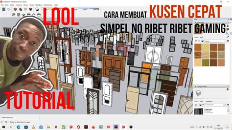 TUTORIAL MEMBUAT KUSEN SIMPEL YouTube