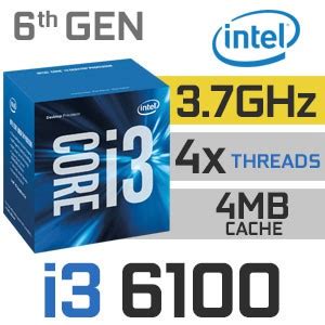 Intel Core i3-6100 | Shopee Thailand